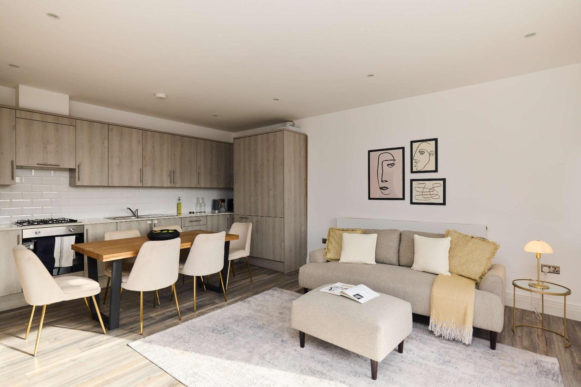 Appartement The Harlesden Place - Modern 3bdr Flat With Balcony Londen